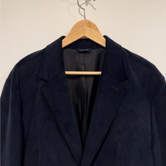 VELVET Dark Blue Men's Blazer, GAP - Picture 2 of 15